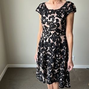 Designer YOANA BARASCHI Black lace Dress